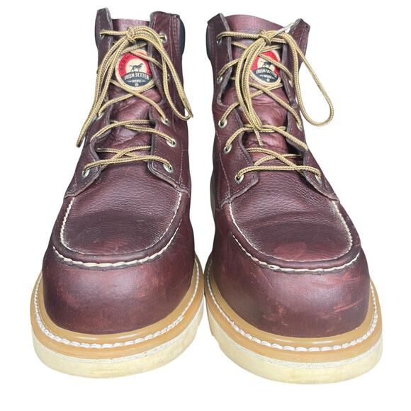 Irish Setter By Red Wing Ashby 6” Brown Leather Safety Toe Work Boot Size US 14 main image 7